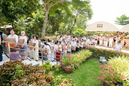 ภาพงานถวายเทียนพรรษา วัดป่าเลิศธรรมนิมิต ลำดับที่ 0-5