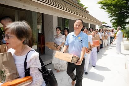 ภาพงานถวายเทียนพรรษา วัดป่าเลิศธรรมนิมิต ลำดับที่ 1-12