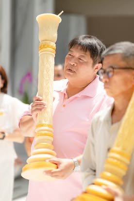 ภาพงานถวายเทียนพรรษา วัดป่าเลิศธรรมนิมิต ลำดับที่ 1-43