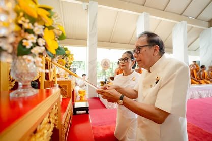 ภาพงานถวายเทียนพรรษา วัดป่าเลิศธรรมนิมิต ลำดับที่ 0-48