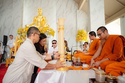 ภาพงานถวายเทียนพรรษา วัดป่าเลิศธรรมนิมิต ลำดับที่ 2-48