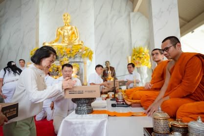 ภาพงานถวายเทียนพรรษา วัดป่าเลิศธรรมนิมิต ลำดับที่ 0-123