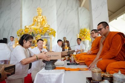 ภาพงานถวายเทียนพรรษา วัดป่าเลิศธรรมนิมิต ลำดับที่ 0-124