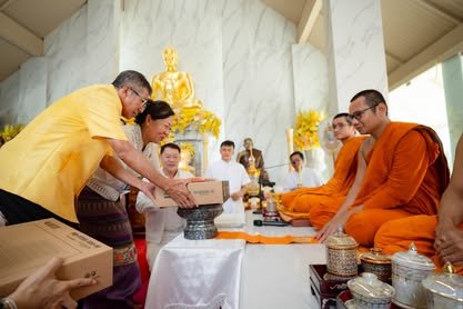 ภาพงานถวายเทียนพรรษา วัดป่าเลิศธรรมนิมิต ลำดับที่ 2-128