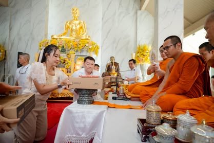 ภาพงานถวายเทียนพรรษา วัดป่าเลิศธรรมนิมิต ลำดับที่ 2-137
