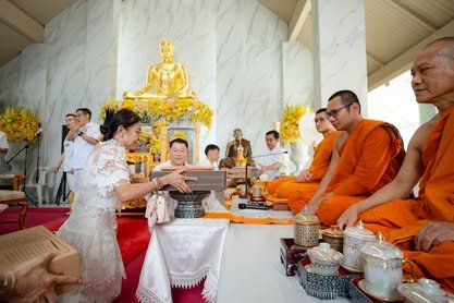ภาพงานถวายเทียนพรรษา วัดป่าเลิศธรรมนิมิต ลำดับที่ 2-149
