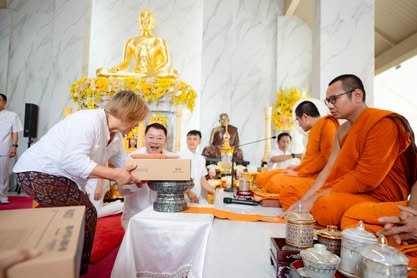 ภาพงานถวายเทียนพรรษา วัดป่าเลิศธรรมนิมิต ลำดับที่ 2-155