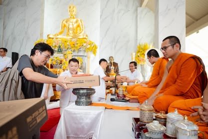 ภาพงานถวายเทียนพรรษา วัดป่าเลิศธรรมนิมิต ลำดับที่ 0-158