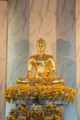 พระพุทธรูปในวัดป่าเลิศธรรมนิมิต
