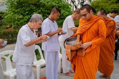 บรรยากาศการอบรมปฏิบัติธรรม วัดป่าเลิศธรรมนิมิต