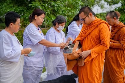 บรรยากาศการอบรมปฏิบัติธรรม วัดป่าเลิศธรรมนิมิต