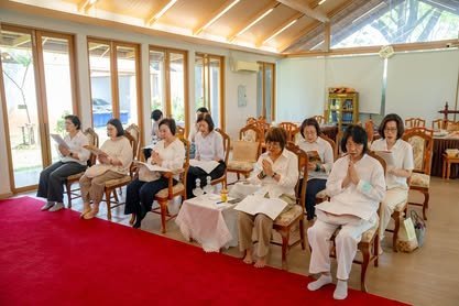 บรรยากาศการอบรมปฏิบัติธรรม วัดป่าเลิศธรรมนิมิต