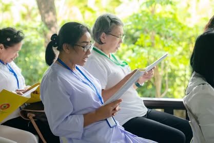บรรยากาศการอบรมปฏิบัติธรรม วัดป่าเลิศธรรมนิมิต