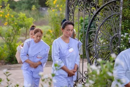บรรยากาศการอบรมปฏิบัติธรรม วัดป่าเลิศธรรมนิมิต