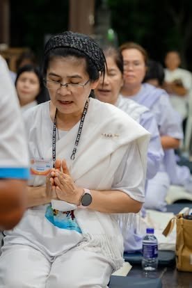 บรรยากาศการอบรมปฏิบัติธรรม วัดป่าเลิศธรรมนิมิต